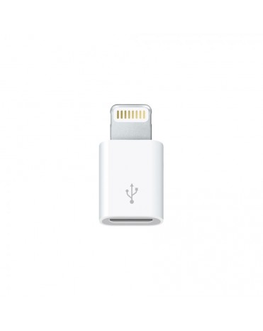 Адаптер micro USB - Lightning White